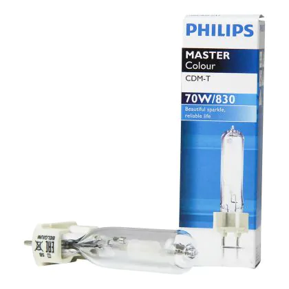 ライト・照明器具 PHILIPS MASTER Colour CDM-TC 70W/830 Philips MASTERColour G12 CDM-T 70W - 830 Warm White | Any-lamp