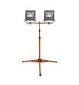 Ledvance LED Floodlight Worklight Tripod Dark Grey 2X50W 9000lm 120D - 840 Cool White | IP65 - Symmetrical