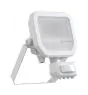 Ledvance LED Floodlight Aluminium White 8W 1100lm 100D - 830 Warm White | IP65 - Motion And Light Sensor - Symmetrical