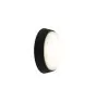 Ansell LED Bulkhead Helder Circular Plain Black 12W 1058lm - 830-840-865 CCT | 215mm - IP54 