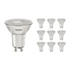 Multipack 10x Noxion PerfectColor LED Spot GU10 PAR16 4W 345lm 36D - 940 Cool White | Best Colour Rendering - Dimmable - Replaces 50W