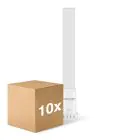 Multipack 10x Noxion Lucent PL-S LED 6W - 840 Cool White | 4-Pin - Replaces 11W